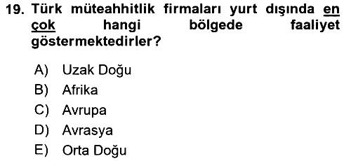 Uluslararası İktisat Teorisi 2017-2018 Dönem Sonu Sınavı - 19. soru