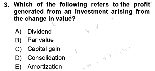 Accounting 2 2021-2022 Ara Sınav - 3. soru