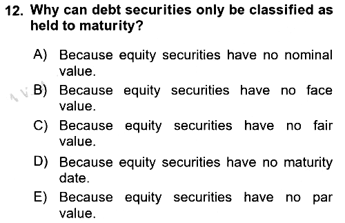 Accounting 2 2025-2026 Ara Sınav - 12. soru