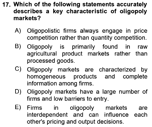 Agricultural Economics 2024-2025 Ara Sınav - 17. soru