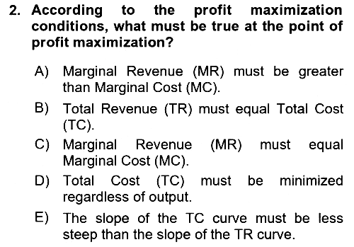 Agricultural Economics 2025-2026 Ara Sınav - 2. soru