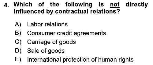 Business Law 2021-2022 Ara Sınav - 4. soru