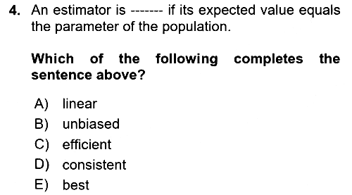 Econometrics 1 2024-2025 Ara Sınav - 4. soru