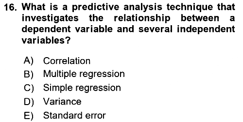 Econometrics 1 2025-2026 Dönem Sonu Sınavı - 16. soru