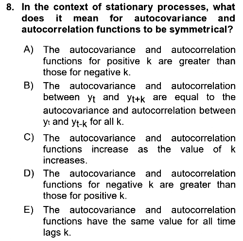 Econometrics 2 2024-2025 Ara Sınav - 8. soru