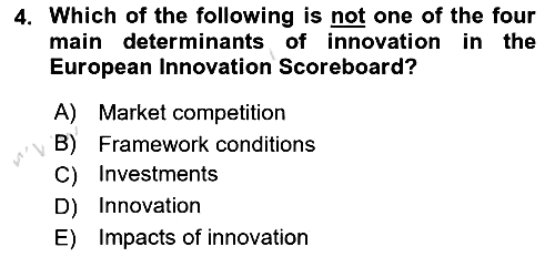 Economics Of Science Technology And İnnovation 2024-2025 Ara Sınav - 4. soru