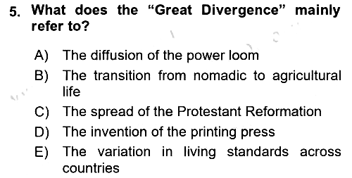 Economics Of Science Technology And İnnovation 2025-2026 Dönem Sonu Sınavı - 5. soru