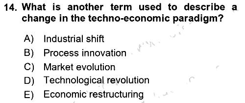 Economics Of Science Technology And İnnovation 2025-2026 Dönem Sonu Sınavı - 14. soru
