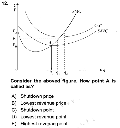 Industrial Economics 2025-2026 Ara Sınav - 12. soru