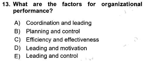 Introduction to Business 2017-2018 Ara Sınav - 13. soru