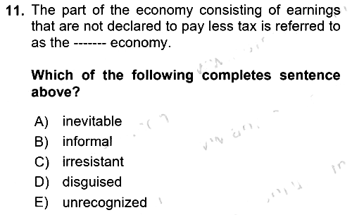 Introduction to Economics 2 2025-2026 Ara Sınav - 11. soru