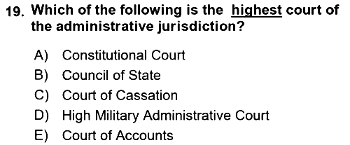 Introduction to Law 2022-2023 Ara Sınav - 19. soru