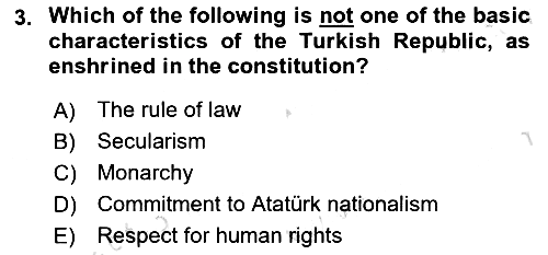 Introduction to Law 2023-2024 Ara Sınav - 3. soru