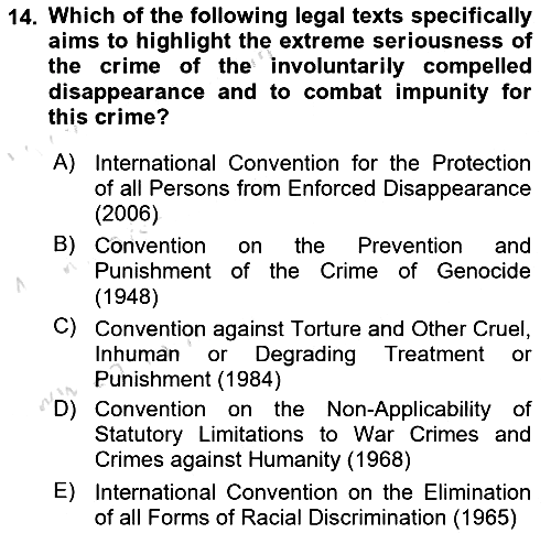 Introduction to Law 2023-2024 Ara Sınav - 14. soru