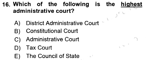 Introduction to Law 2024-2025 Ara Sınav - 16. soru