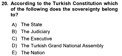 Introduction to Law 2024-2025 Ara Sınav - 20. soru