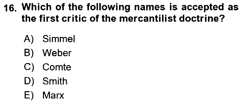 Introduction to Sociology 2023-2024 Ara Sınav - 16. soru