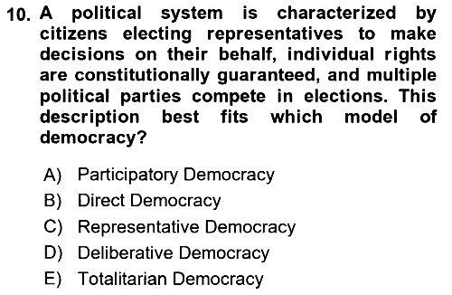 Introduction to Sociology 2025-2026 Ara Sınav - 10. soru