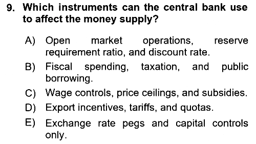 Macroeconomic Theory 2025-2026 Ara Sınav - 9. soru