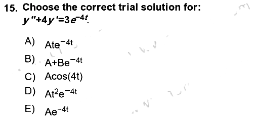 Mathematical Economics 2024-2025 Dönem Sonu Sınavı - 15. soru