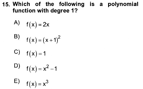Mathematics 1 2021-2022 Ara Sınav - 15. soru