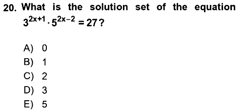Mathematics 1 2021-2022 Ara Sınav - 20. soru