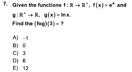 Mathematics 1 2024-2025 Ara Sınav - 7. soru