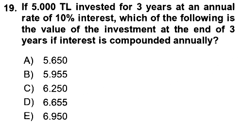 Mathematics 1 2024-2025 Ara Sınav - 19. soru