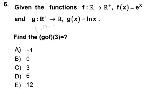 Mathematics 1 2025-2026 Ara Sınav - 6. soru