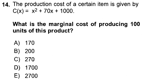 Mathematics 1 2021-2022 Dönem Sonu Sınavı - 14. soru