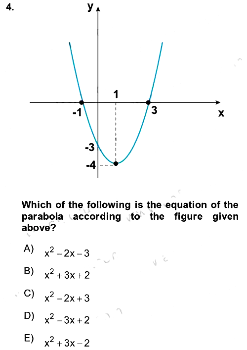 Mathematics 1 2023-2024 Dönem Sonu Sınavı - 4. soru