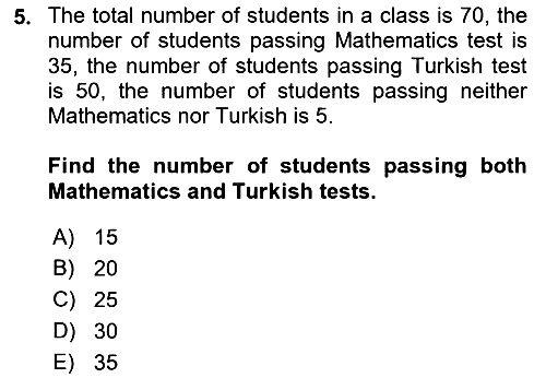 Mathematics 1 2023-2024 Dönem Sonu Sınavı - 5. soru