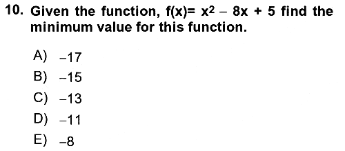 Mathematics 1 2023-2024 Dönem Sonu Sınavı - 10. soru