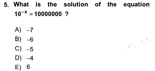 Mathematics 1 2025-2026 Dönem Sonu Sınavı - 5. soru
