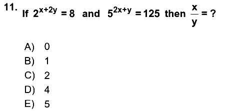 Mathematics 1 2020-2021 Yaz Okulu Sınavı - 11. soru