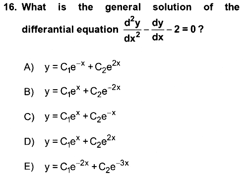 Mathematics 2 2018-2019 Ara Sınav - 16. soru
