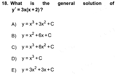 Mathematics 2 2018-2019 Ara Sınav - 18. soru