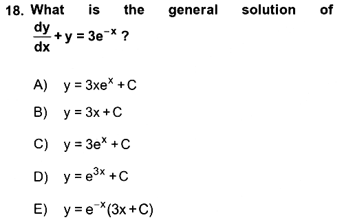 Mathematics 2 2021-2022 Ara Sınav - 18. soru