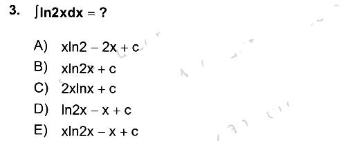 Mathematics 2 2023-2024 Ara Sınav - 3. soru