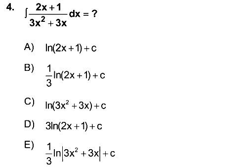 Mathematics 2 2023-2024 Ara Sınav - 4. soru