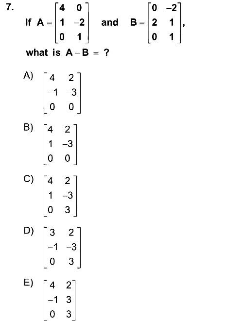 Mathematics 2 2024-2025 Dönem Sonu Sınavı - 7. soru