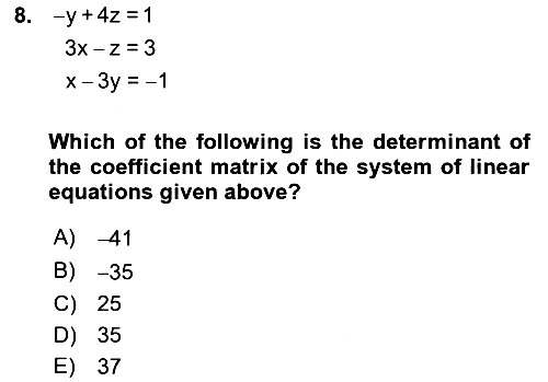 Mathematics 2 2024-2025 Dönem Sonu Sınavı - 8. soru