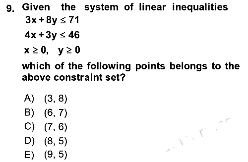 Mathematics 2 2024-2025 Dönem Sonu Sınavı - 9. soru