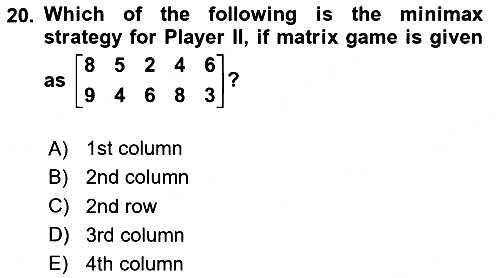 Mathematics 2 2024-2025 Dönem Sonu Sınavı - 20. soru