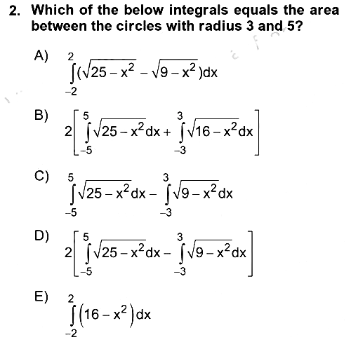 Mathematics 2 2025-2026 Dönem Sonu Sınavı - 2. soru