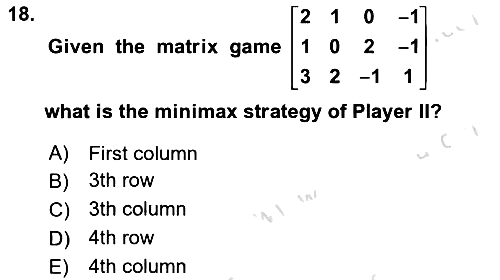 Mathematics 2 2025-2026 Dönem Sonu Sınavı - 18. soru