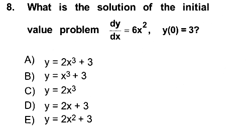 Mathematics 2 2021-2022 Yaz Okulu Sınavı - 8. soru