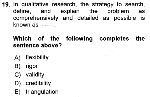 Research Methods 2018-2019 Ara Sınav - 19. soru
