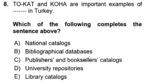 Research Methods 2021-2022 Dönem Sonu Sınavı - 8. soru