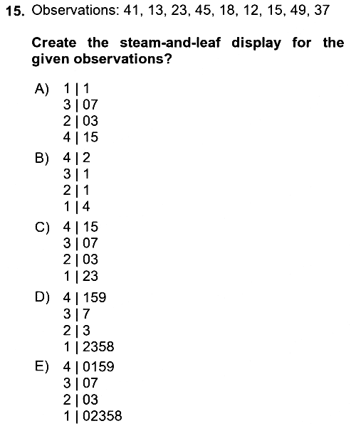 Statistics 1 2019-2020 Ara Sınav - 15. soru